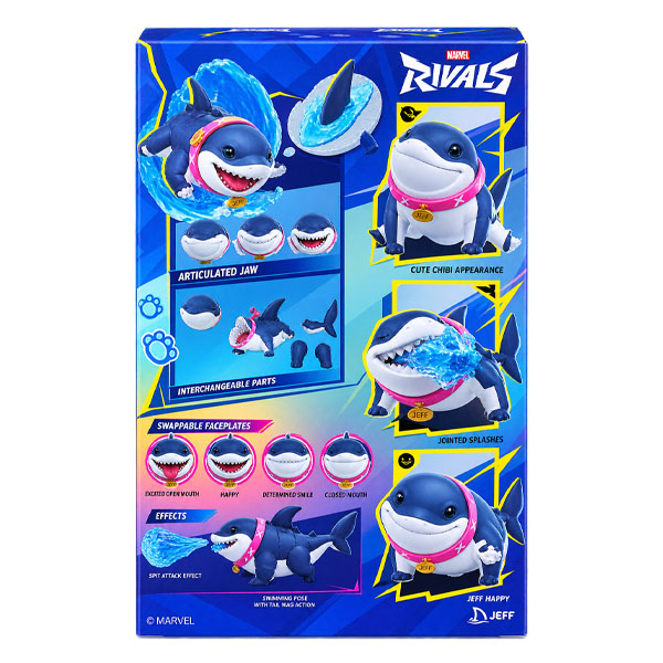 Blokees Marvel Rivals Champion Class 12 Jeff The Land Shark Model Kit
